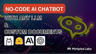 Custom AI Chatbot for Websites using any LLM  NoCode  OpenSource [upl. by Amadeo]