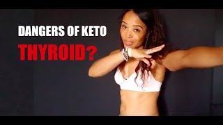 DANGERS OF KETO Thyroid Hypoglycemia cholesterol [upl. by Aneerahs]