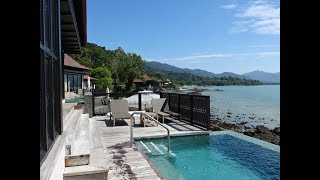 Ritz Carlton Resort Langkawi Malaysia  Oceanfront Pool Villa [upl. by Hardwick]