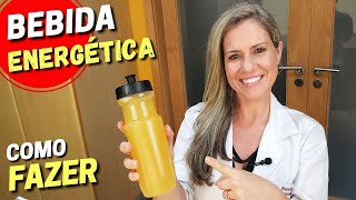 Bebida ISOTÔNICA ENERGÉTICA Caseira para EXERCÍCIOS [upl. by Ajed71]