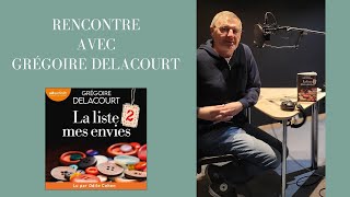 Rencontre avec Grégoire Delacourt [upl. by Gonta597]