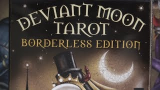 Deviant Moon tarot borderless edition [upl. by Ellicul]