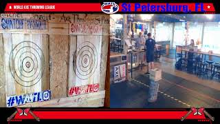 Hatchet Hangout  Axe Throwing St Pete WATL SEASON 2 HATCHET LEAGUE WEEK TOURNAMENT [upl. by Janeva]