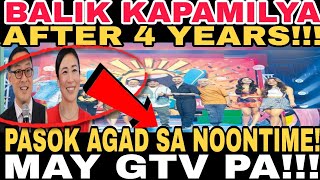 BALIK KAPAMILYA AFTER 4 YEARS NASA ITS SHOWTIME NOVEMBER 102023 MAGPASIKAT 2023 [upl. by Arok]