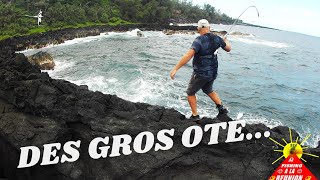 Jai Fait Le Tour Du Spot Incroyable Pêche En Bord De Mer 974 FISHING Réunion [upl. by Dorin]