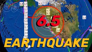 65 EARTHQUAKE Port McNeil Canada‼️ [upl. by Nea]