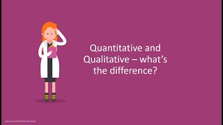 Quantitative and Qualitative  Whats the difference [upl. by Yerffoeg266]