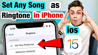 iPhone Ringtone Maker Hindi  How to set Ringtone in iPhone Hindi [upl. by Gnoht739]