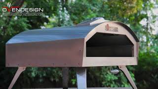 16 Inch Gas Pizza Oven With Rotating Pizza Stone [upl. by Enywad]