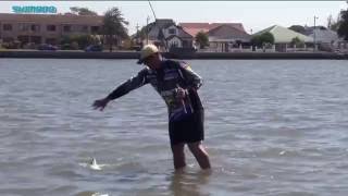 Light tackle fishing in the Swartkops Estuary  ASFN Estuary [upl. by Hannan473]