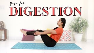 Yoga for Digestion  10 Yoga Asanas Agnisar Kriya for Improving Digestion amp Reducing Bloating [upl. by Hadlee844]