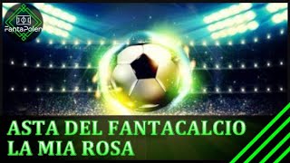 HO FATTO LASTA DEL FANTACALCIO ECCO LA MIA SQUADRA [upl. by Bartram]