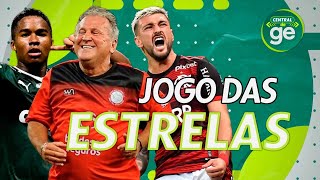 JOGO DAS ESTRELAS  ENDRICK ARRASCAETA EVERTON ETC NA FESTA DO ZICO  lives  geglobo [upl. by Waterman]