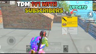 TDM 1v1 With Subscribers 🔥 Intense Gameplay 🤯 0270 Update Pubg Lite Live [upl. by Nij]