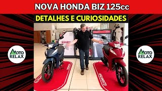 HONDA BIZ 125  DETALHES E CURIOSIDADES DESSA CAMPEÃ DE VENDAS [upl. by Kazim904]