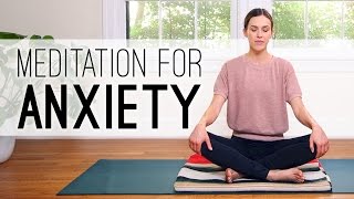 Meditation for Anxiety  Yoga With Adriene [upl. by Eimmij321]