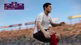 SUNDERLAND V PRESTON NORTH END PES 21 GAMEPLAY [upl. by Leile430]