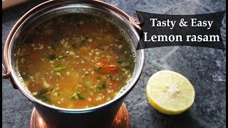 ನಿಂಬೆ ಹಣ್ಣಿನ ಸಾರು Nimbe hannina saaru recipe Kannada  Lemon rasam  Nimbe hannu saru [upl. by Rotceh]