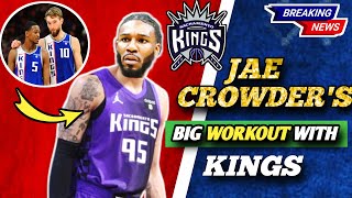 quotJae Crowders Big Workout with Kingsquot [upl. by Fari]