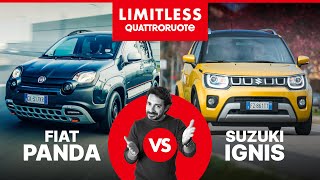 Fiat Panda VS Suzuki Ignis  Due piccole IBRIDE portate al LIMITE Ecco la MIGLIORE 🔥  PUNTATA 1 [upl. by Neirbo]