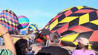 Havasu balloon fest Mass Ascension 2024 Thursday [upl. by Atinehc]