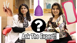 🙊Period Talk Pads Vs Tampons Vs Menstrual Cup Female Intimate Hygiene Super Style Tips [upl. by Aicilaanna]