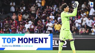 Ochoa’s goalkeeping masterclass  Top Moment  SalernitanaUdinese  Serie A 202324 [upl. by Nocaed]