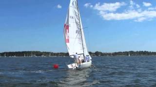 J70 Boat Handling with Tim Healy  Section 1  Spinnaker Set Up [upl. by Naleag273]