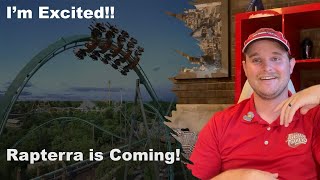 My THOUGHTS and REACTIONS to the ALL NEW FOR 2025 Roller Coaster at Kings Dominion  Rapterra [upl. by Enieledam80]