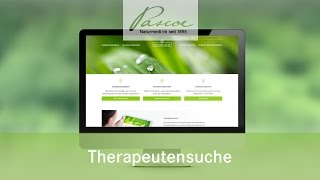 Pascoe Naturmedizin Therapeutensuche auf wwwnaturheilkundede [upl. by Vivyanne]