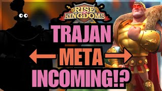 WILL Trajan be the NEXT META NEW Commander PREDICTIONS Rise of kingdoms [upl. by Isiah120]