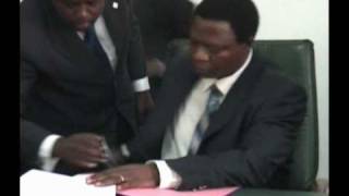 Signature de 5 nouveaux protocoles daccord entre la FAO et le Cameroun [upl. by Clemen]