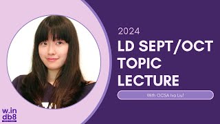 Win LD SeptOct Topic Lecture with Iva Liu [upl. by Aleedis]