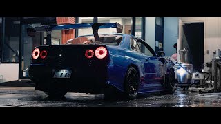 900HP Nissan R34 GTR in Tokyo  Raw Sound  4K [upl. by Cimbura173]