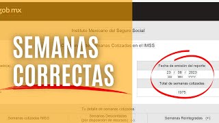 🔥Descargar correctamente tu constancia de semanas cotizadas de IMSS  🥇Iván Vélez [upl. by Rhu]