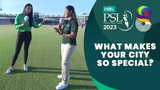 What makes YOUR city so special  Its Zainab Abbas vs Urooj Mumtaz down here  HBL PSL 8  MI2T [upl. by Betsey]