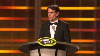 NASCAR  Sprint Cup Series Awards Jeff Gordon 2013 [upl. by Chauncey]