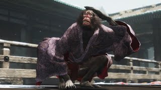 Sekiro Folding Screen Monkeys quotFightquot [upl. by Aninotna744]