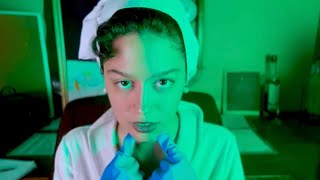 ASMR Chernobyl Nurse Treating Your Radiation Exposure Thyroid Exam Eye Exam Full Checkup [upl. by Ytsirc232]