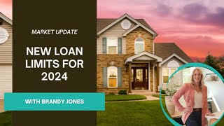 Market Update  New Conv amp FHA Loan Limits 2024 📣 [upl. by Acissaj]