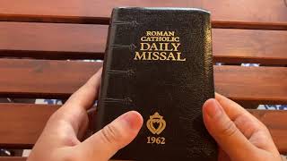 Catholic Book Reviews  Angelus Press Missal [upl. by Yvi836]