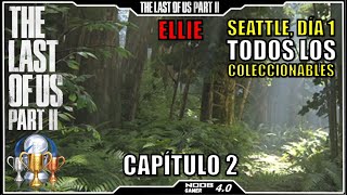 The Last Of Us Part II  Todos Los Coleccionables  Seattle Día 1 Ellie [upl. by Inaoj110]