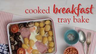 Slimming World Synfree cooked breakfast traybake recipe  FREE [upl. by Reider589]