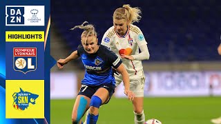 HIGHLIGHTS  Olympique Lyonnais  St Pölten  UEFA Womens Champions League 202324 Deutsch [upl. by Elleivap381]