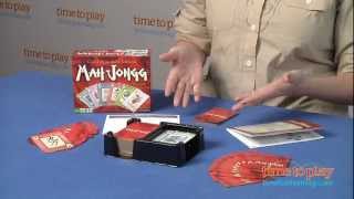 Mah Jongg Card Game from Winning Moves Games [upl. by Yrogerg]