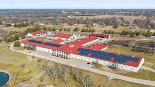 Drone Tour  Fire Stables  9100 Cedar Niles Rd  Lenexa KS [upl. by Ribaj614]