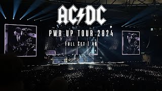 ACDC  Live in Gelsenkirchen Full Set 2024  4K [upl. by Kirchner]