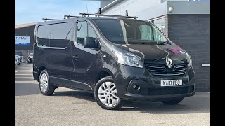 Used Renault Trafic 16 dCi 27 Sport Nav SWB Standard Roof I Motor Match Stafford [upl. by Ydnarb280]