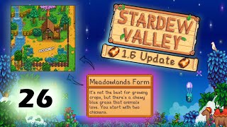 An End To Summer  Stardew Valley 16 Meadowlands Farm  Perfection Run EP26 [upl. by Adnolahs]