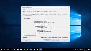 How To Check Computer Properties Using Directx Diagnostic Tool  Dxdiag  Windows 10 [upl. by Saeger743]